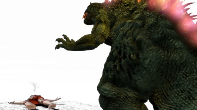 Godzilla Tries to Kill Ultraman (Silly Fan Animation) смотреть онлайн