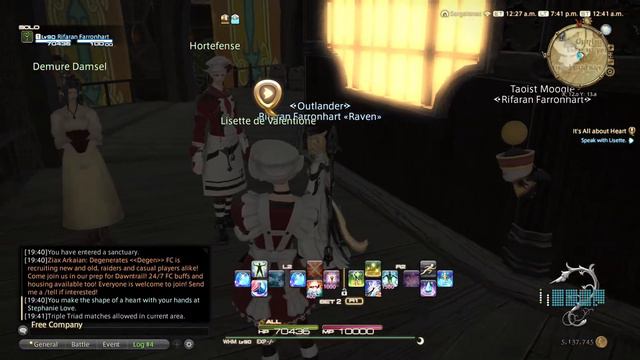 Final fantasy XIV Valentione's Day 2024 смотреть онлайн