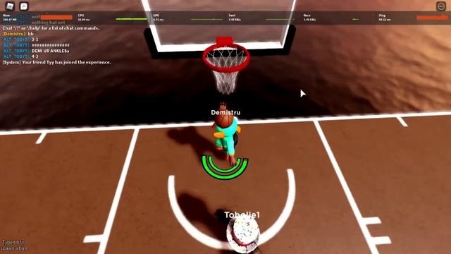 Trying out the new basketball game on roblox... | Nothing but Net | смотреть онлайн