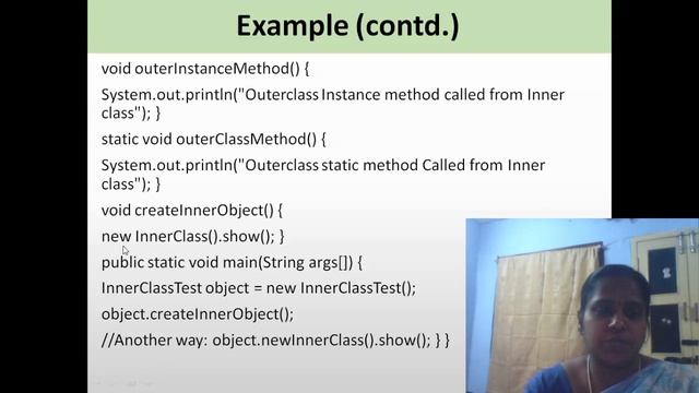 Nested Classes || OOPS || CSE || KRCT смотреть онлайн