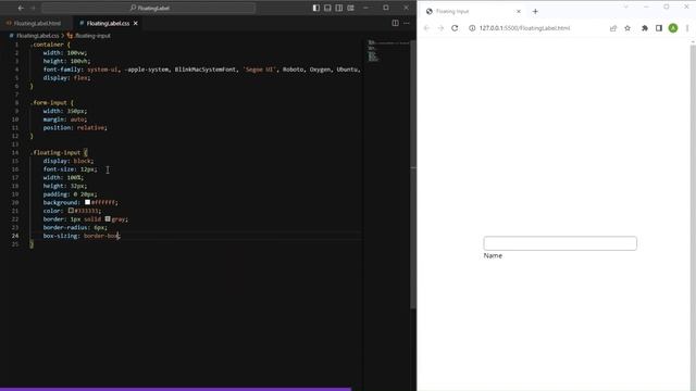 Floating Label Input using HTML & CSS | Without Bootstrap, pure HTML & CSS смотреть онлайн