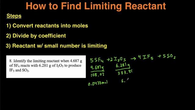How to Find Limiting Reactant (Quick & Easy) Examples, Practice Problems, Practice Questions смотреть онлайн