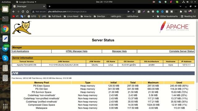 I Will Do Install And Configure Apache Tomcat On Linux Server