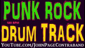 Punk Rock Drum Track 120 bpm FREE