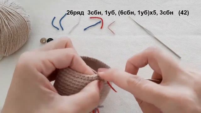 Зайки Марта и Мартын (часть 5 голова) Вязание крючком смотреть онлайн