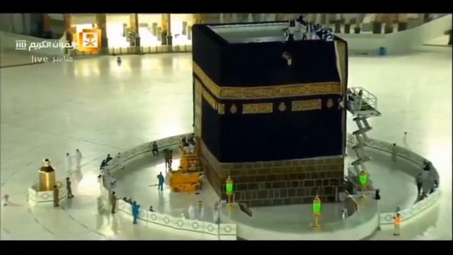 Kiswa Change 2020  Hajj Live 2020 _ Makkah Live | МЕККА ПРЯМОЙ ЭФИР КААБА