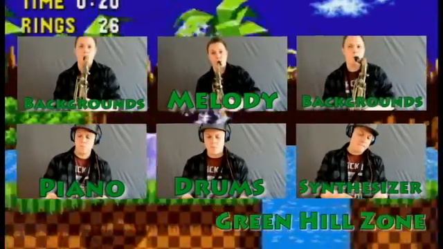 Green Hill Zone Cover - Tenor Saxophone смотреть онлайн