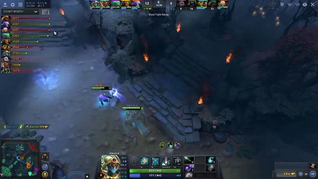 OG.JerAx Oracle Gameplay - Ranked Match - OG Dota 2. смотреть онлайн
