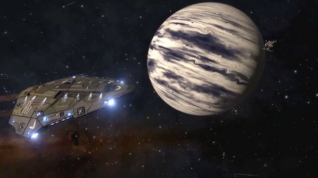 E:D - Python flying near outpost. смотреть онлайн