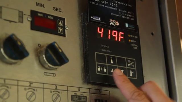 How to adjust temperature on conveyor pizza oven tutorial DIY Windy City Equipment смотреть онлайн