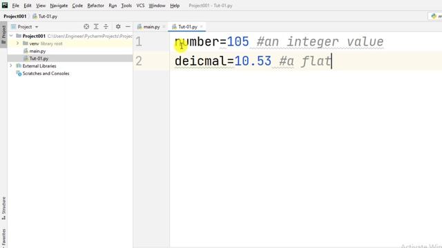 Python tutorial for beginners 01| Working with PyCharm | Assigning variables смотреть онлайн