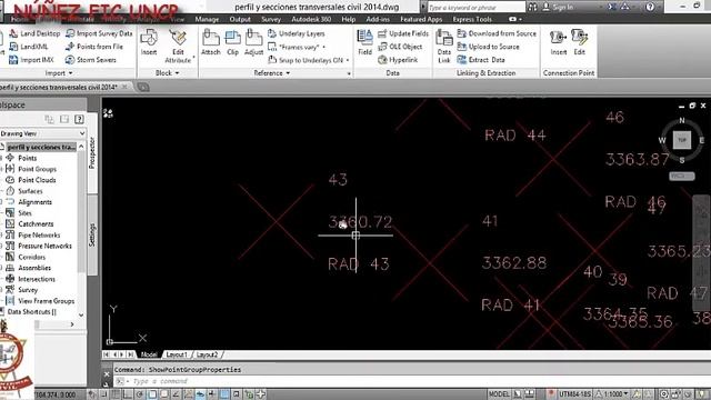 VIDEO TUTORIAL AUTOCAD CIVIL 3D 2014-2020 TEMA: PERFIL Y SECCIONES TRANSVERSALES смотреть онлайн