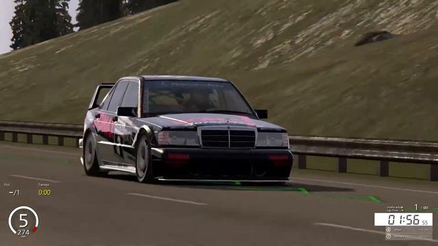 MERCEDES AMG 190 EVO2 | HIGHLANDS LONG | ASSETTO CORSA - Logiech G29 Gameplay смотреть онлайн
