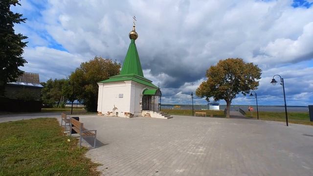 Центральная площадь и Пристань в Козьмодемьянске. Йошкар-Ола август 2023 смотреть онлайн