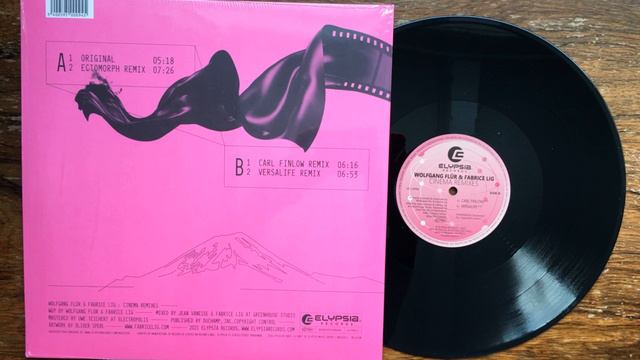Wolfgang Flür & Fabrice Lig - Cinema Remixes (12" Vinyl EP Belgium 2021) смотреть онлайн