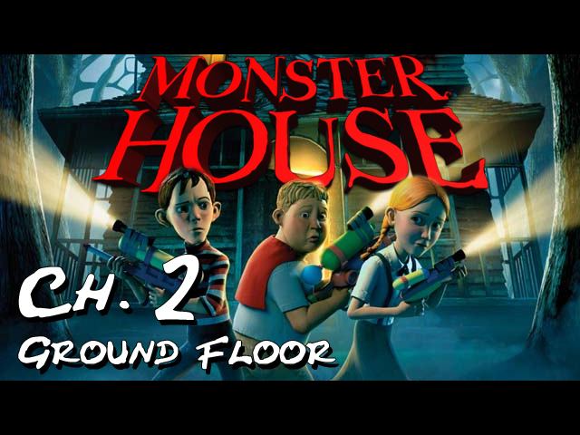 Monster House - Chapter 2 - Ground Floor walkthrough (GC, PS2) смотреть онлайн