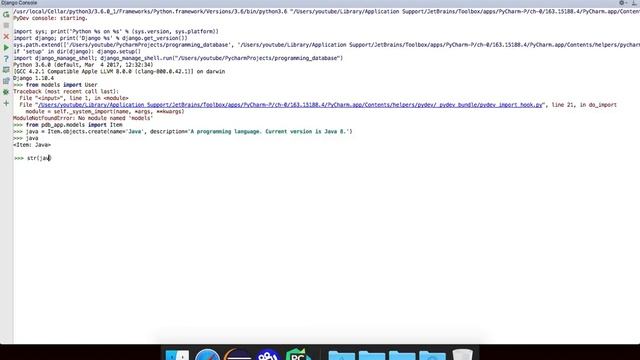 7. Shell – Django by Example смотреть онлайн