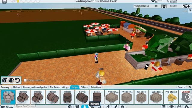 ИГРАЮ В Roblox В РЕЖИМ Тематический Парк Магнат 2!!! смотреть онлайн