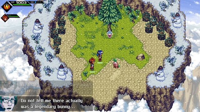 (CrossCode ep17) "I hope you read all those text tables next to the statue in the temple mine." смотреть онлайн