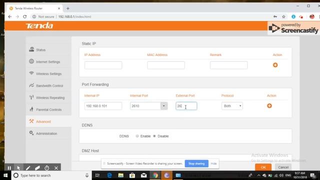 How To Port Forwarding Tenda Router смотреть онлайн