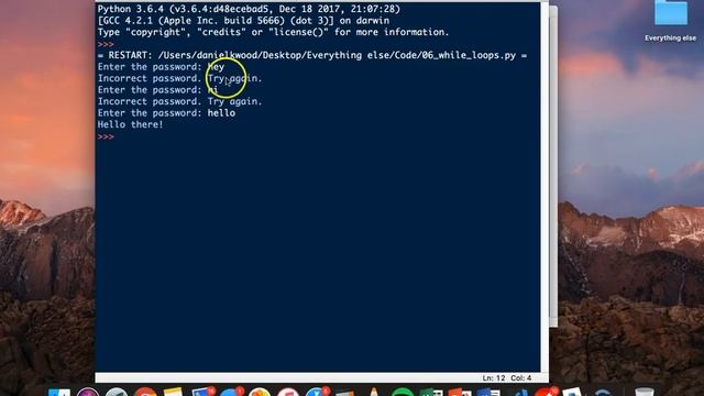 Python Tutorial 7 - While loops смотреть онлайн