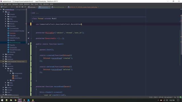 User Activity feed : Web Forum in Laravel смотреть онлайн