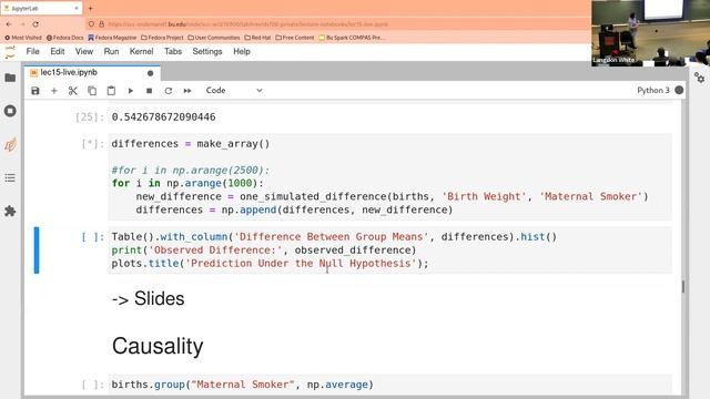 DS 100 Lecture: Null, Causality, & TVD смотреть онлайн
