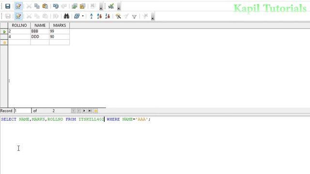 Sql Select Command using where Clause in Open Office Base / What is SELECT and WHERE clause in SQL? смотреть онлайн