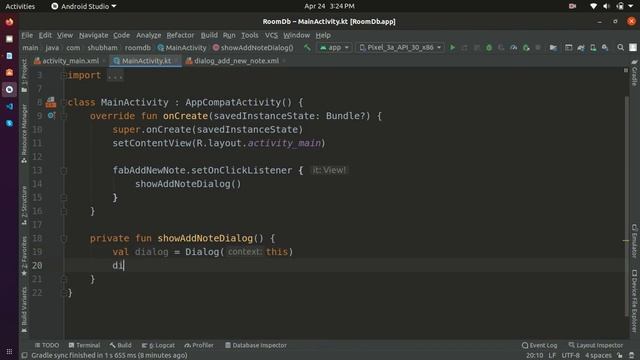 #1 - ROOM Database - UI Design | ViewModel - LiveData - Coroutines | Android Studio смотреть онлайн