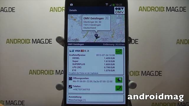 Android-App Review: OMV Stationfinder смотреть онлайн
