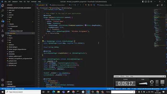 Flutter application uses SQLite databases via the sqflite plugin to perform CRUD operations смотреть онлайн