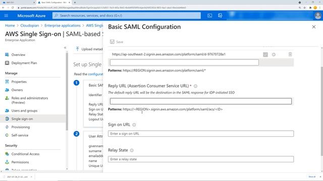 How to setup AWS Single Sign-On (SSO) with Azure AD смотреть онлайн