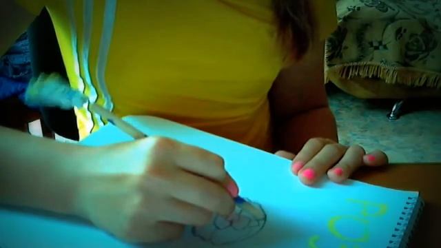 как рисовать розу в горшке смотреть онлайн