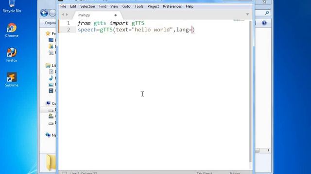 Text to Speech using Python GTTS Module смотреть онлайн