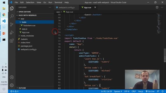 SETUP Webpack With Vue In 2 Minutes смотреть онлайн