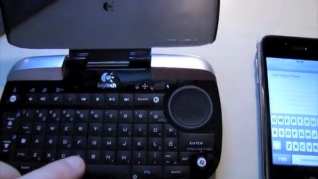 iPhone and DiNovo keyboard смотреть онлайн