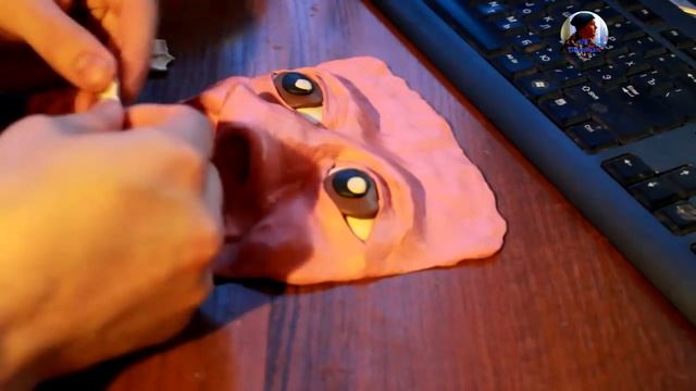 Веселый Джигит. Как сделать маску? Маска для лица. Своими руками. Поделки, лепка, пластилин смотреть онлайн