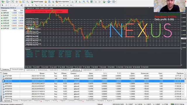 КАК ВЫХОДИТЬ ИЗ ЗАМКОВ В ТРЕЙДИНГЕ? (часть 3 - открыл замок на GBP/USD и выстроил сетку ордеров) смотреть онлайн