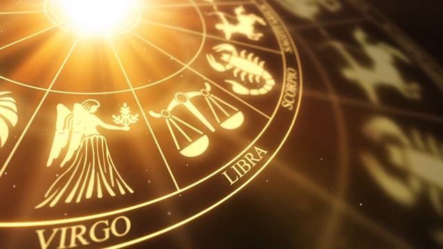 Zodiac Horoscope Astrological Sun Signs On a Spinning Wheel or Chakra 3 | Temple Darshan смотреть онлайн
