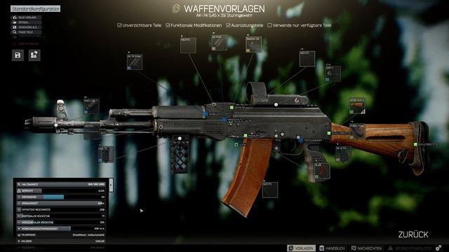 Low Budget Guide ADAR 2-15 & AK-74 - Escape from Tarkov (German) смотреть онлайн