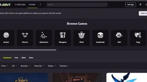 Подробный туториал куда надо нажать что бы загрузить игру в Game Jolt