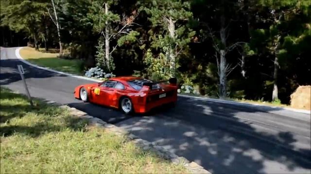 Ferrari F40 with Lexus V8 TwinTurbo Engine || 750Hp/1200Kg LM Replica Monster смотреть онлайн