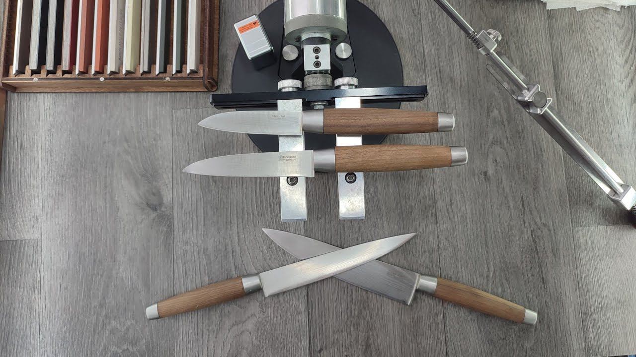 Заточка кухонных ножей Rondell Glaymore смотреть онлайн