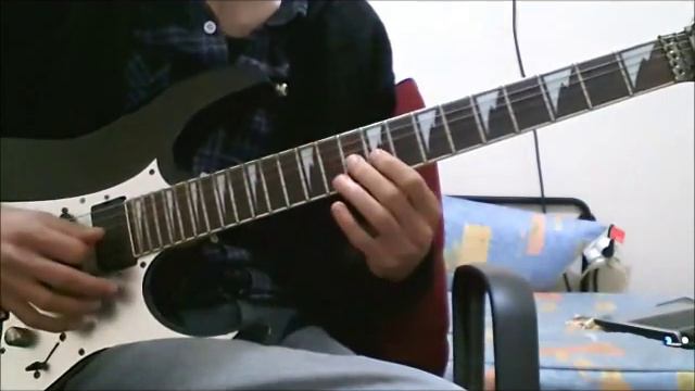 Emotional Improvisation with Ibanez RG350EXBL - 80s Rock Ballad in Dm смотреть онлайн