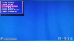 Создание RAID через контроллер Adaptec