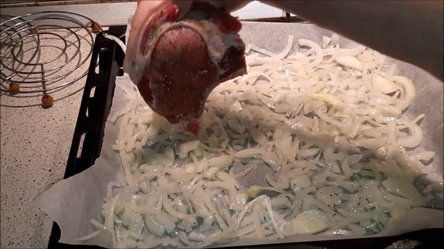 ▶️ШАШЛЫК ИЗ СВИНОЙ КОРЕЙКИ В ДУХОВКЕ??Кулинарный рецепт смотреть онлайн