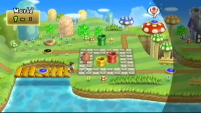 How To EASY Get 99 Ups In New Super Bros Wii And Unlock Mario Without The Hat(HD) смотреть онлайн