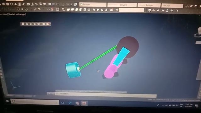 Crank mechanism single slider on autocad 3d смотреть онлайн