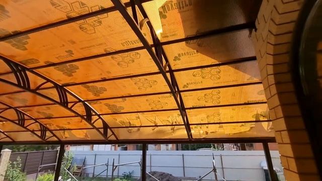 Навес вместо гаража в Димитровграде. смотреть онлайн