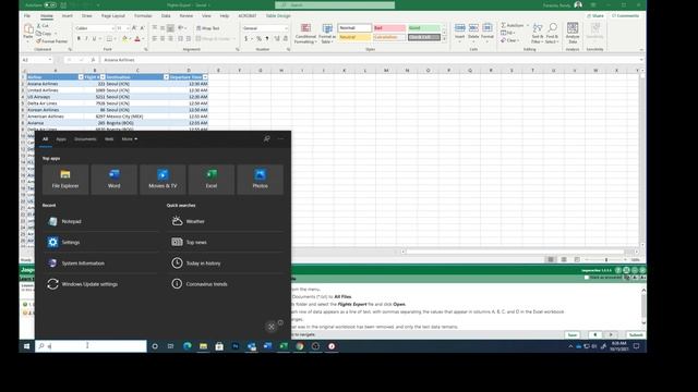 Excel Lesson 8g Exporting Data as CSV смотреть онлайн